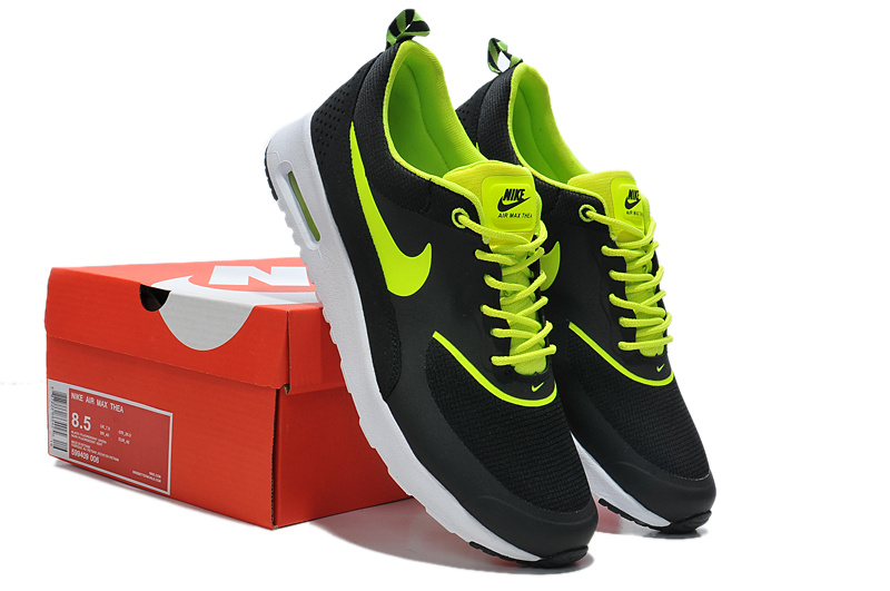 nouveau nike air max 87 90 hommes chaussures noir blanc vert (3)